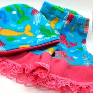 Baby Mermaid Fleece Set